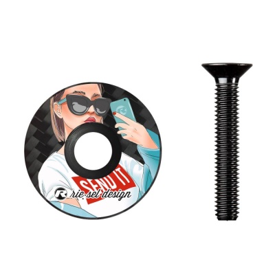 RIESEL DESIGN - víčko představce stem:cap girl send it