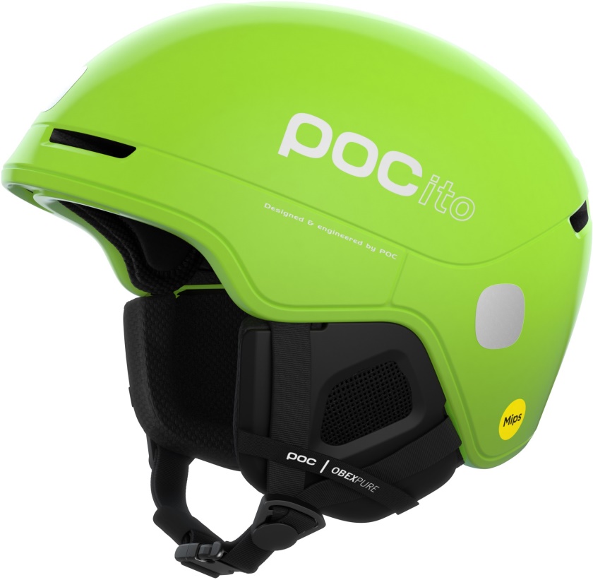 POC - dětská přilba POCito Obex MIPS Fluorescent Yellow/Green XXS