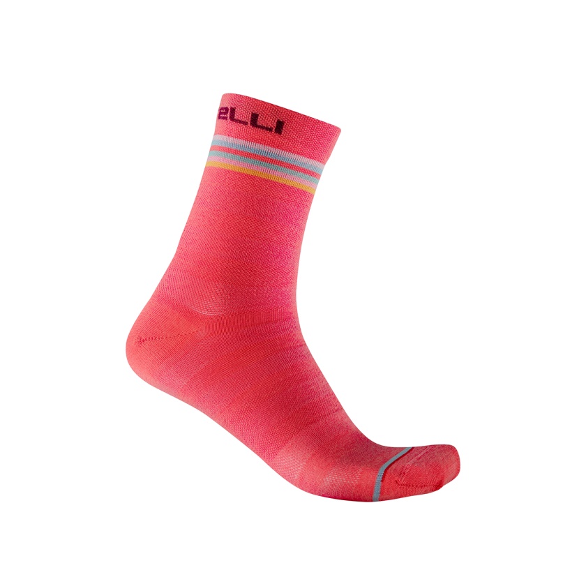 CASTELLI - ponožky GO 15 brilliant pink