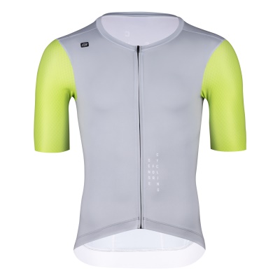 FORCE - dres Limit krátký rukáv šedá/zelená FORCE - dres Limit krátký rukáv šedá/zelená