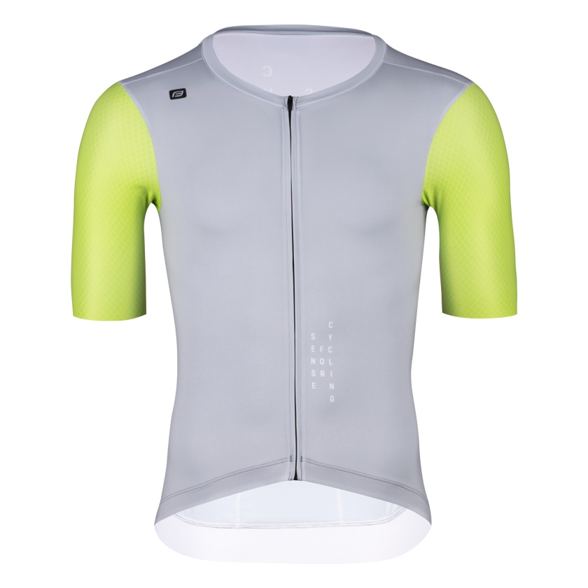 FORCE - dres Limit krátký rukáv šedá/zelená