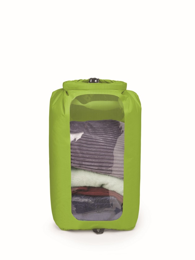 OSPREY - nepromokavý vak DRY SACK 35L WINDOW LIMON GREEN