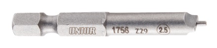 UNIOR - bit 2,5 mm na niple pro vyplétání