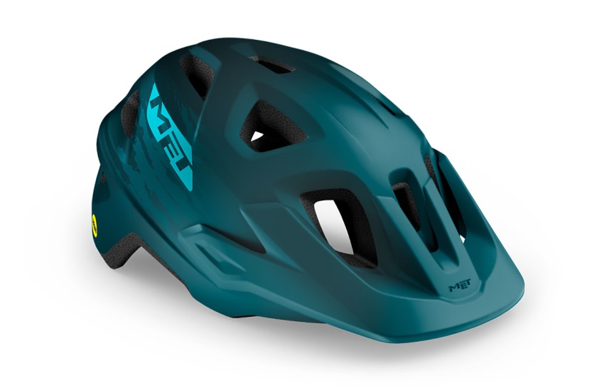 MET - helma ECHO MIPS petrol modrá matná