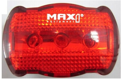 MAX1 - blikačka Basic Line zadní, 3 funkce 3LED MAX1 - blikačka Basic Line zadní, 3 funkce 3LED