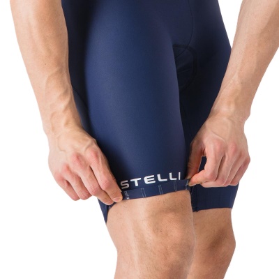 CASTELLI - kraťasy s laclem Espresso 2 modrá (4)