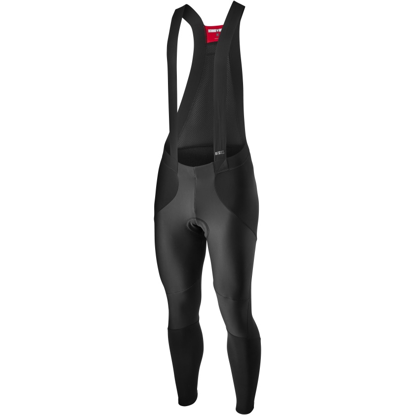 CASTELLI - zateplené kalhoty Sorpasso RoS Wind Bibtight black