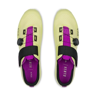 FIZIK - tretry Vento Ferox Carbon světle zelená/fialová (3)