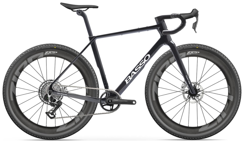 BASSO - gravel kolo Palta III RED XPLR AXS ZIPP 303 XPLR SW Carbon chrome 2027