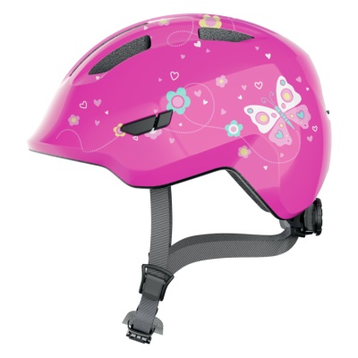 ABUS - dětská helma Smiley 3.0 pink butterfly růžová