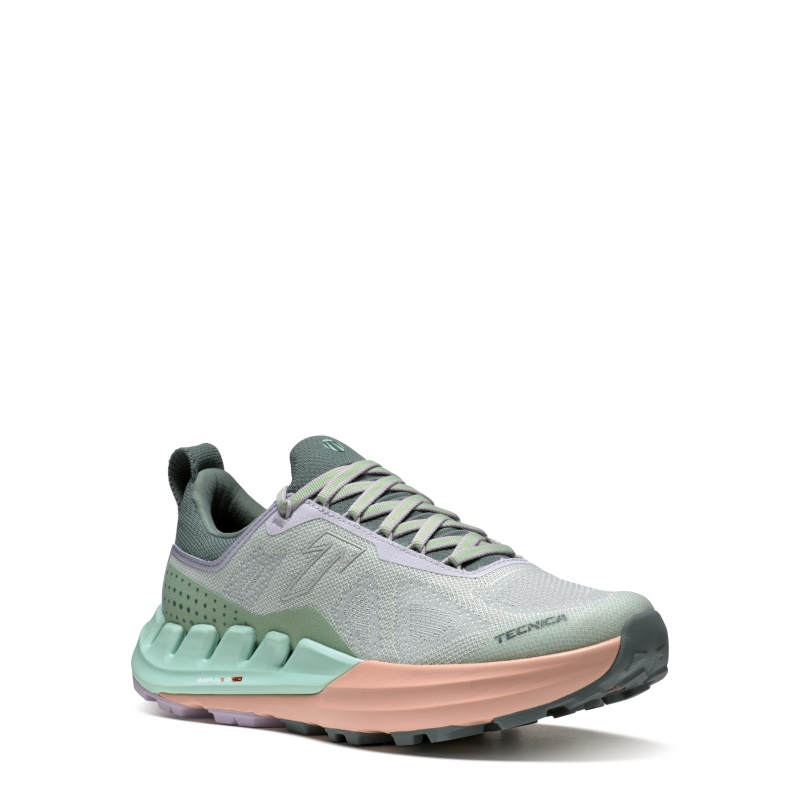 TECNICA - dámské běžecké boty Pyrox Xplore Ws, light grey/dark green