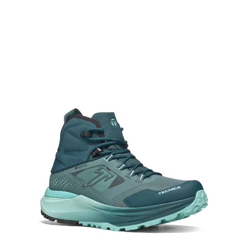 TECNICA - dámské turistické boty Agate S MID GTX, dark blue/light blue