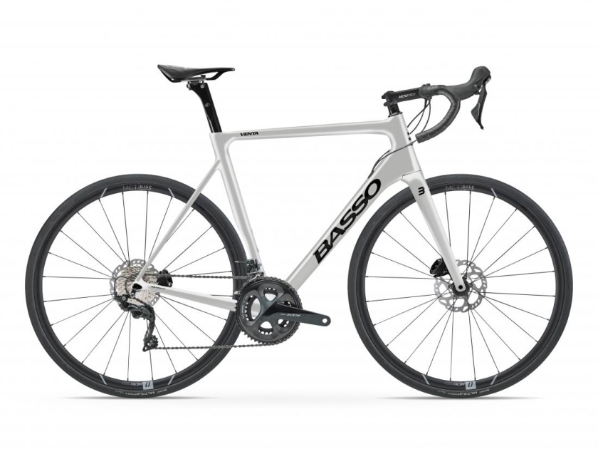 BASSO - silniční kolo Venta disc Shimano 105 Microtech MCT Stone gray