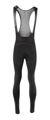 FORCE - dámské kalhoty F REFLEX LINE LADY s vložkou, černé/růž. (1)