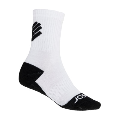 SENSOR - ponožky Race Merino bílá