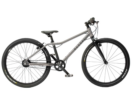RASCAL BIKES - dětské kolo 24" NEXUS titanová