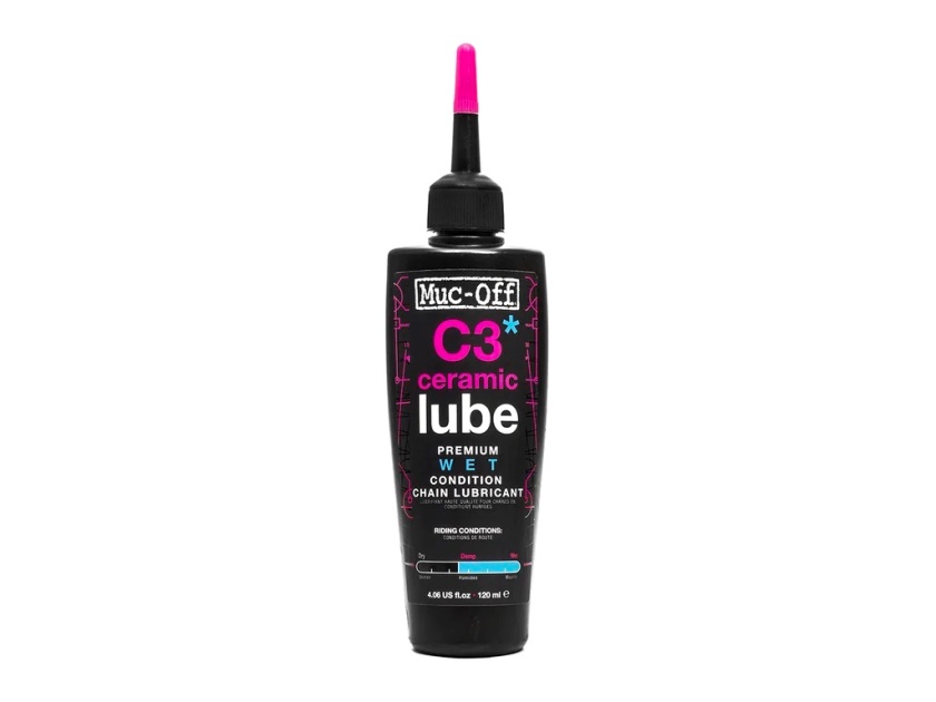 MUC-OFF - mazivo na řetěz C3 Wet Ceramic Lube 120ml