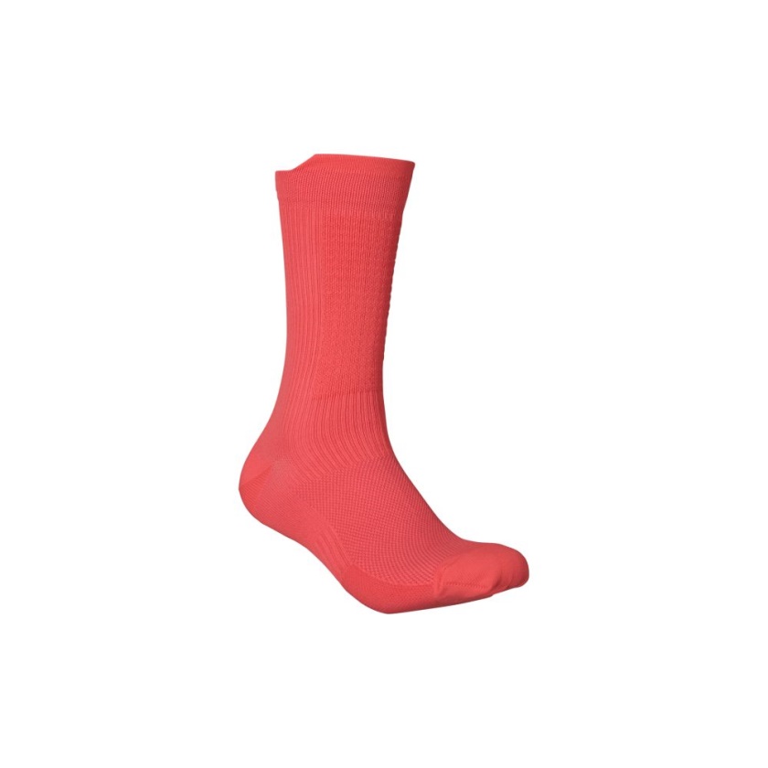POC - ponožky Lithe MTB Sock Mid Ammolite Coral