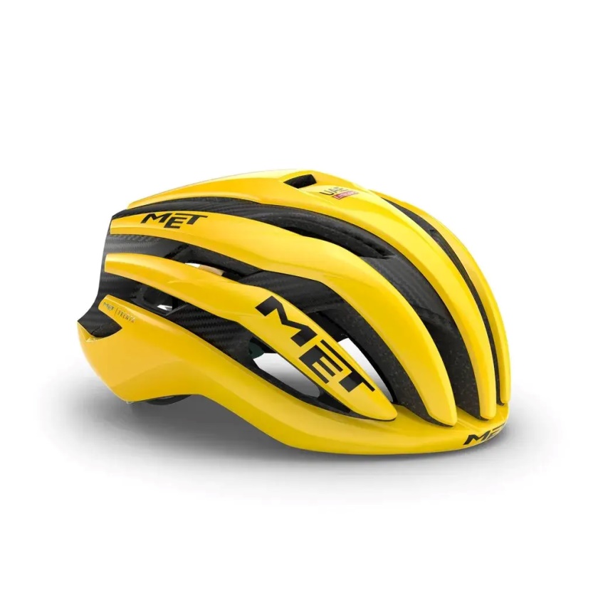 MET - helma Trenta 3K Carbon MIPS Jaune Limited Edition