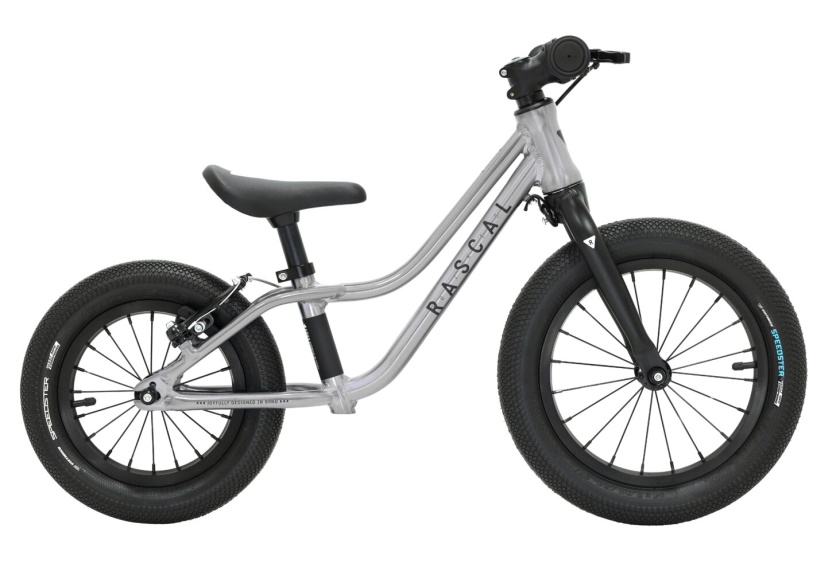 RASCAL BIKES - dětské odrážedlo Punk titanová