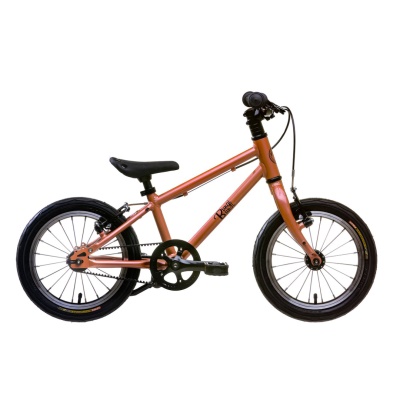 BUNGI BUNGI - dětské kolo Lite 14&quot; belt měděná