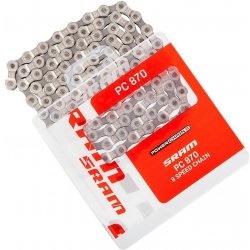 SRAM - řetěz PC 870 7/8 rychlostí 114 článků s rychlospojkou, balený
