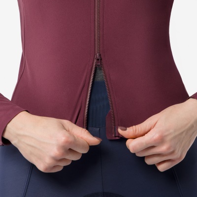 CASTELLI - dámská bunda Sweetspot vínová (6)