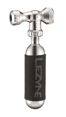 LEZYNE - CO2 pumpička Control Drive CO2 stříbrná + 16g bombička LEZYNE - CO2 pumpička Control Drive CO2 stříbrná + 16g bombička