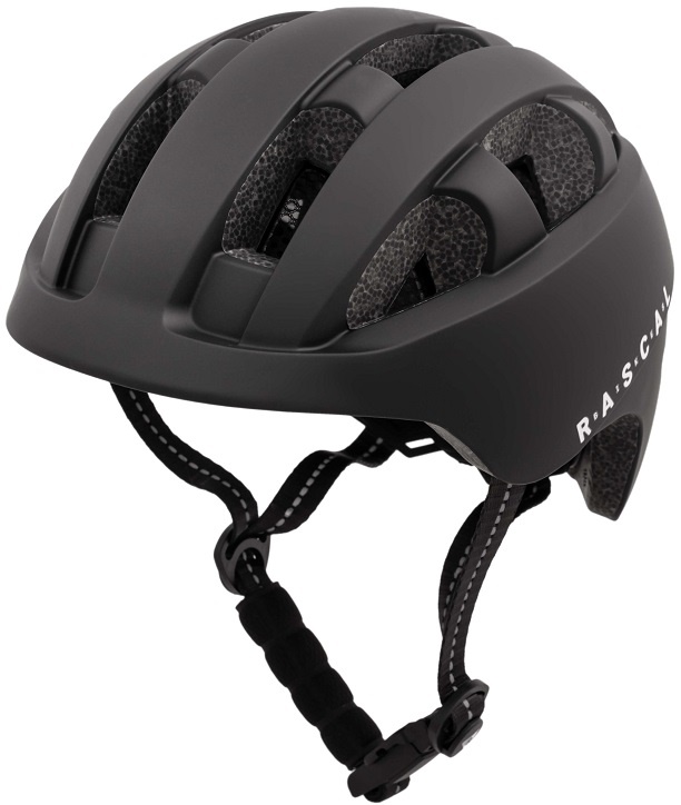 RASCAL BIKES - dětská helma Matt Black
