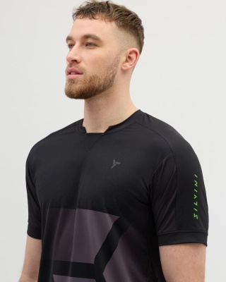 SILVINI - dres Gallo černá/šedá (5)