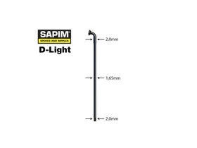SAPIM - drát D-light černý