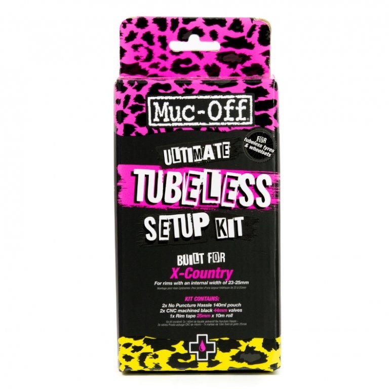 MUC-OFF - sada pro instalaci bezdušových plášťů, 44 mm ventilek (X-Country)
