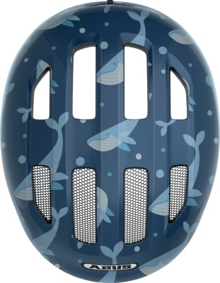 ABUS - dětská helma Smiley 3.0 blue whale tmavě modrá (3)