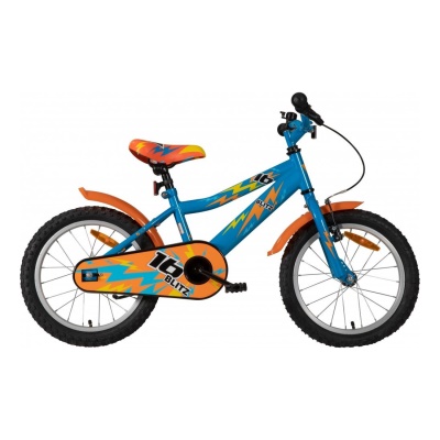STUF - dětské kolo Blitz 16&quot; modrá/oranžová