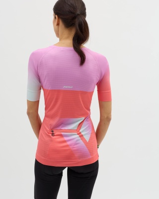 SILVINI - dámský dres Stabina červená/růžová (5)