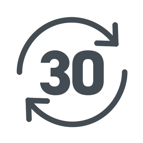 Prodloužená doba vrácení na 30 dní