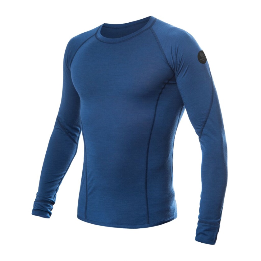 SENSOR - pánské triko MERINO AIR tm.modrá