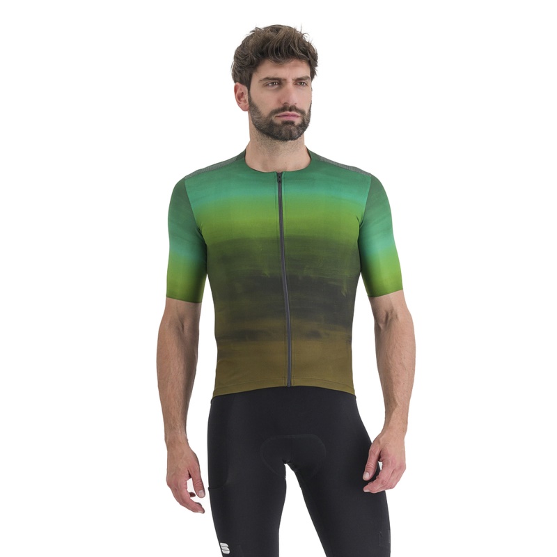 SPORTFUL - dres Flow supergiara jersey, nightshade dark gold