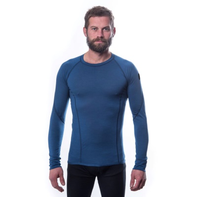 SENSOR - pánské triko MERINO AIR tm.modrá (2)