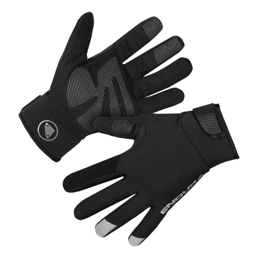 ENDURA - voděodolné rukavice Strike černá