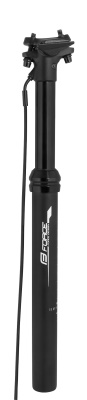 FORCE - sedlovka F.Dropper 30,9/420 teleskopická černá (univerzální)