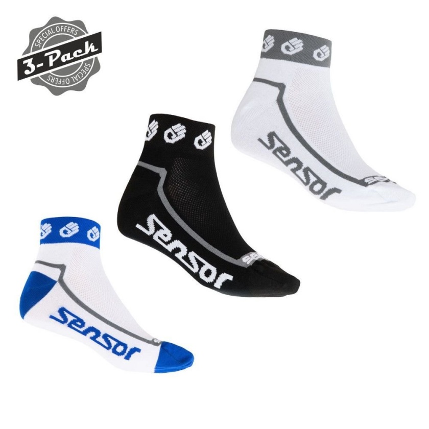 SENSOR - ponožky 3PACK RACE LITE SMALL HANDS