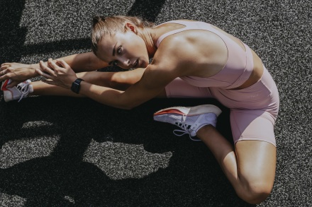 FORCE - sportovní podprsenka GRACE, růžová (2)