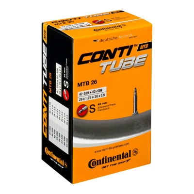 CONTINENTAL - duše MTB 26" 1.75/2.5 FV 42mm CONTINENTAL - duše MTB 26" 1.75/2.5 FV 42mm