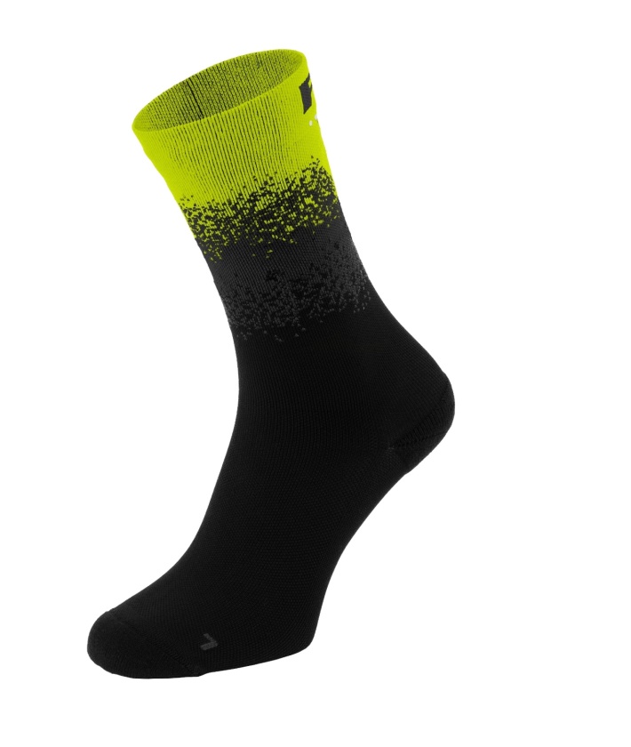 R2 - ponožky STEEP černá/žlutá