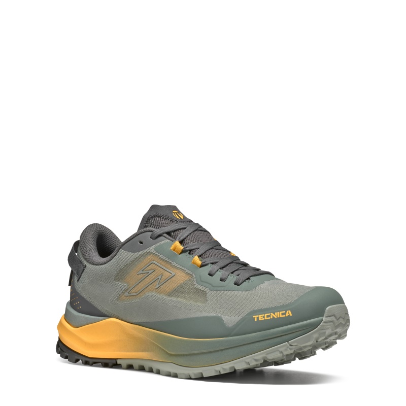 TECNICA - turistické boty Spark S GTX, dark green/light yellow