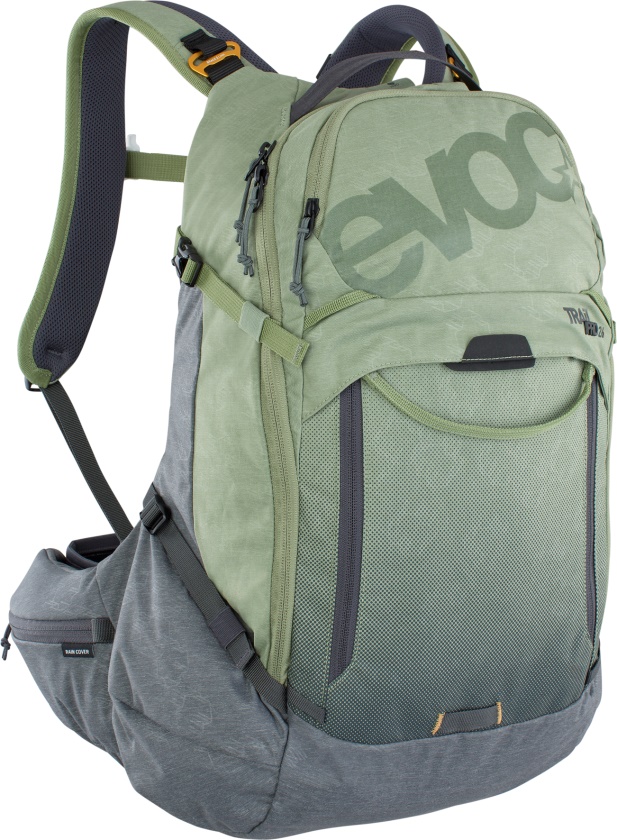 EVOC - batoh TRAIL PRO 26 l light olive/carbon grey L/XL