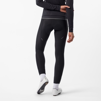 CASTELLI - dámské kalhoty s laclem Espresso 2 černá (1)