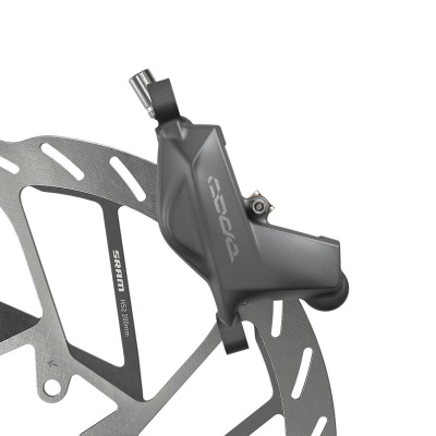 SRAM - přední kotoučová brzda Code Bronze Stealth - Aluminum Páka, Stainless Šrouby 2000mm (2)