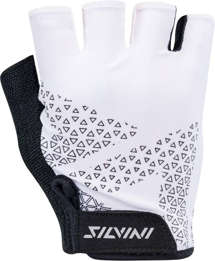 SILVINI - cyklo rukavice ASPRO white-black